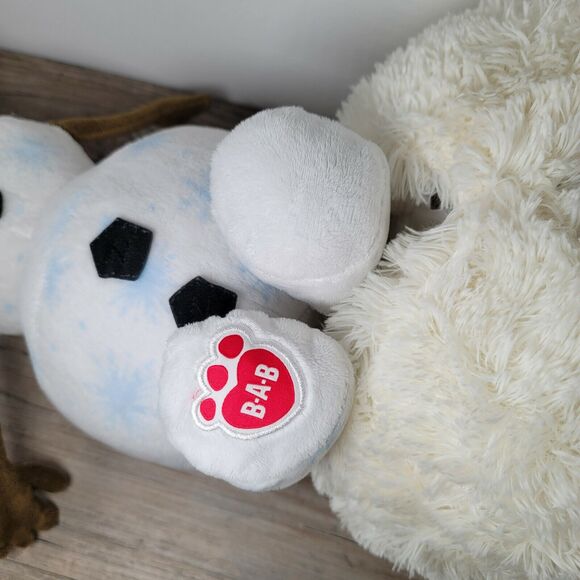 Build A Bear Frozen Disney Olaf Plush Snowman Bundle BABW Hide Away Snowball - Picture 7 of 10